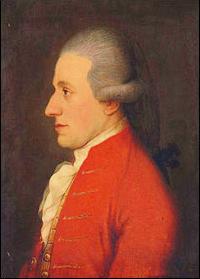 Wolfgang Amadeus Mozart, painting 1783