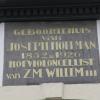 Joseph Hollman plaque
