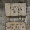 Richard Tauber Steg, plaque
