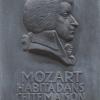 Mozart plaque